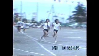 城山中学校運動会　男女混合リレー