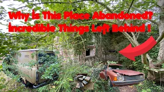 What Happened Here?.. Why Is This Place Abandoned??? So Many Amazing Things Left Behind!!
