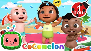 Summer Sprinkler Dance + More CoComelon Nursery Rhymes & Kids Songs | Dance Part Mix!