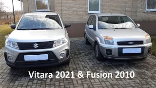 Ford Fusion европеец - чем заменить незаменимое. Сравнительный обзор с Suzuki Vitara 2020.