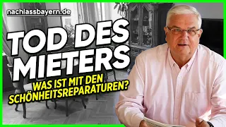 Tod des Mieters - Was ist mit Schönheitsreparaturen?