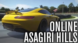 DRIVECLUB | Asagiri Hills Racetrack Multiplayer Racing (Japan Update!) AMG GT S