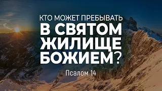 Кто может пребывать в святом жилище Божием? | Пс. 14 || Андрей Резуненко