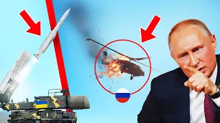 Russian Helicopters and Pilots Destroyed by Ukrainian Missiles!