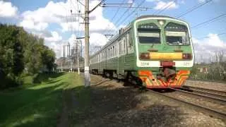 Электропоезд ЭД4М-0211 платформа Матвеевская