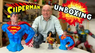 Sideshow Collectibles Superman Bust Unboxing and Review!