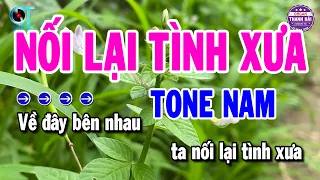 Nối Lại Tình Xưa Karaoke Nhạc Sống Tone Nam Dễ Hát | Thanh Hải Organ