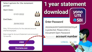 How To Yono Lite Sbi account Statement Download | Yono Lite Sbi Statement Download | Yono Lite Sbi