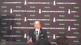 Jon Cooper, Tampa Bay Lightning, Post-Game Interview