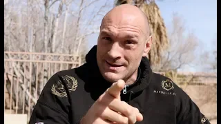 TYSON FURY RAW IN LAS VEGAS! -OPENS UP ON WILDER, AJ, DISMISSES RUMOURS, DAVISON SPLIT, WHYTE, HEARN