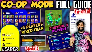 How To Play CO-OP MODE In EFOOTBALL 23 | Full Guide | Chance To Play With BIG TIME Players