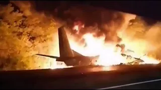 AN-26 with Military Cadets Crashed in Ukraine. 26 People Dead.