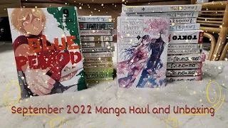 September 2022 Manga Haul and Unboxing |RightStuf, BarnesandNoble