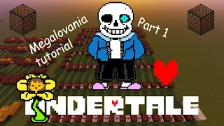 An actual good sounding FULL Megalovania note block tutorial - Part 1