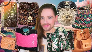 Reviewing The Most Expensive Chanel Bag Collection! Chanel Dakar Metiers d'art Review *ALL NEW BAGS*