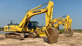 จัดว่าใหญ่ KOMATSU PC350-8M0 เช็คความพร้อมก่อนลงงาน บ้านสวนลิปะน้อยก่อสร้างจำกัด