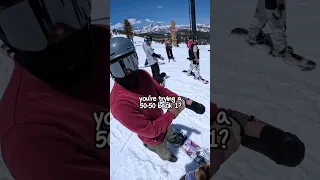 Making friends snowboarding 🤗
