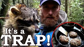 Would You Eat a RACCOON BURGER?!?! | Life at the Cabin in the Woods