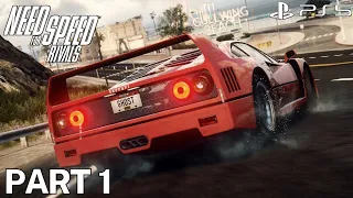 Need For Speed Rivals (PS5) 4K HDR - Gameplay Part 1 - Ignition - Racer Campaign
