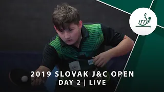 2019 ITTF Junior Circuit, Slovak Junior & Cadet Open, Table 1 - Day 2