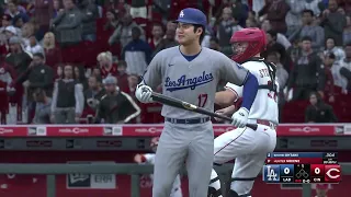 Los Angeles Dodgers vs Cincinnati Reds - MLB Today 5/25 Full Game Highlights (MLB The Show 24 Sim)