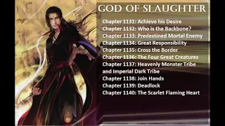Chapters 1131-1140 God Of Slaughter Audiobook