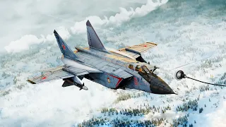 Mikoyan MiG-31 is one of the fastest fighter jets in the world