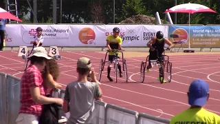 【Para Athletics】RR1-3 men U17/20 100m (+1.5) : 2019 WPA Junior Champ Nottwil