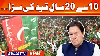 Geo News Bulletin 6 PM - Cipher Case in Camera - Chairman PTI | 4th Oct 2023