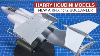 Airfix 1:72 Blackburn Buccaneer Kit Build of New 2019 Mould