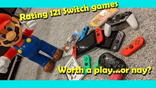 Rating 121 Switch games - What's on our Switch?