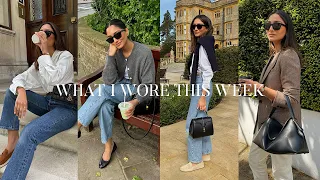 WHAT I WORE THIS WEEK | EVERYDAY SPRING OUTFITS LOOKBOOK & VLOG
