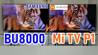 Samsung BU8000 vs Xiaomi Mi TV P1: Smart TVs 4K ¿Tienen HDMI 2.1 y Dolby Vision para Gaming?