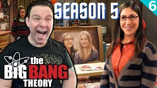 Amy's Gift For Penny! | The Big Bang Theory Reaction | Season 5 Part 6 FIRST TIME WATCHING!