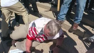 Trump Supporters Attacked At Capitol Upset With Law Enforcement