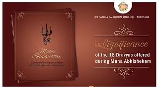 Significance of the 18 Dravyas offered during Maha Abhishekam #mahashivaratri #shivaratri2023