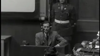 Nuremberg Day 26 (1946) Otto Ohlendorf (Nikitchenko)