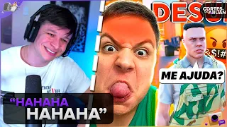 ARUAN REAGE: TESTEI A HUMILDADE dos INSCRITOS no GTA RP! (Paulinho o LOKO) - Cortes do Aruan