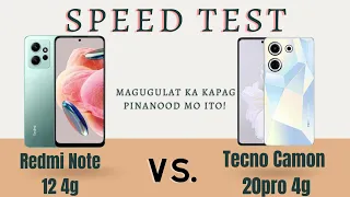 Redmi Note 12 4g vs. Tecno Camon 20 pro 4g | Watch until the end