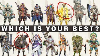 Which is your BEST of all 14 WEAPON CLASSES ► Monster Hunter Rise