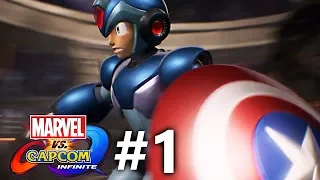 Marvel vs Capcom: Infinite - Story Mode Part #1