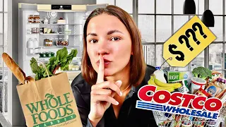 Закупка и обзор продуктов в США. Во сколько вышел наш ужин? Цены в Whole Foods и Costco в 2023