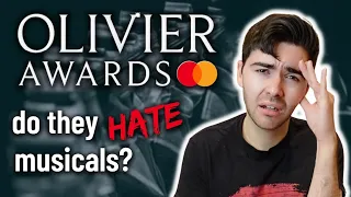 the OLIVIER AWARDS are failing musicals | what we learned from this year's nominations