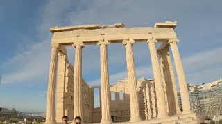 Athens, the Acropolis and Panathenaic stadium , Jan 2024.