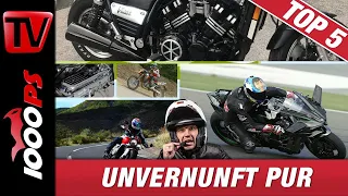 Top 5 - Die unvernünftigsten Motorräder aller Zeiten