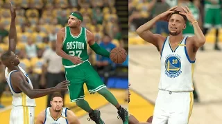 NBA 2K17 My Career - Stephen Curry Fadeaway 3s! NFG3! PS4 Pro 4K