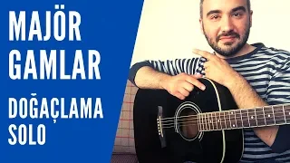 Majör Gam Bulmak ve Doğaçlama Solo Atmak - Çok Kolay!