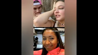 Outer Banks cast full Instagram live 8/15/21 | Madelyn Cline and more