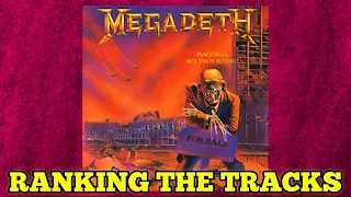 RANKING ALL 8 SONGS ON MEGADETH - PEACE SELLS... BUT WHO'S BUYING? (1986)