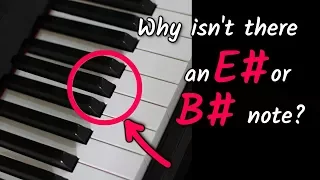 Why isn't there an E# or a B# note? THIS IS WHY!